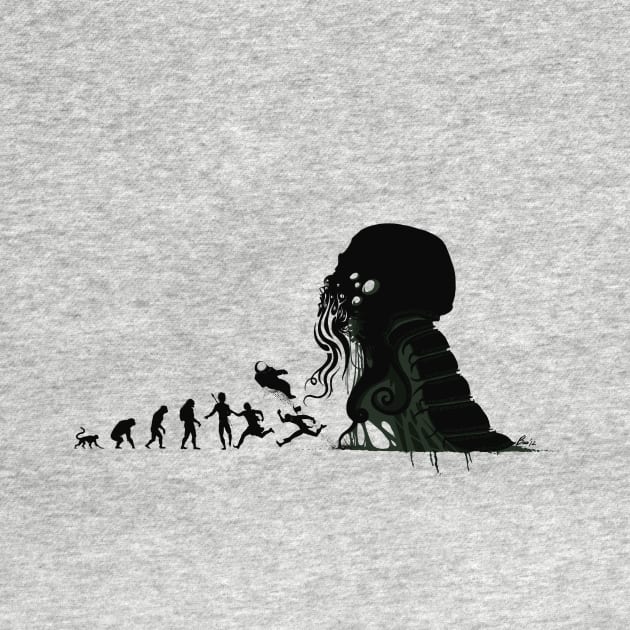 Lovecraftian Darwinism by PopShirts